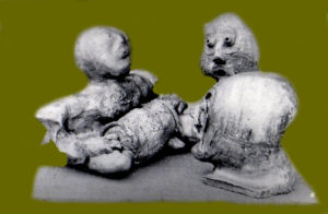 Muscian & audience-terracotta