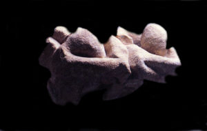 Relaxing couple-sand stone