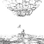 umbrella and man